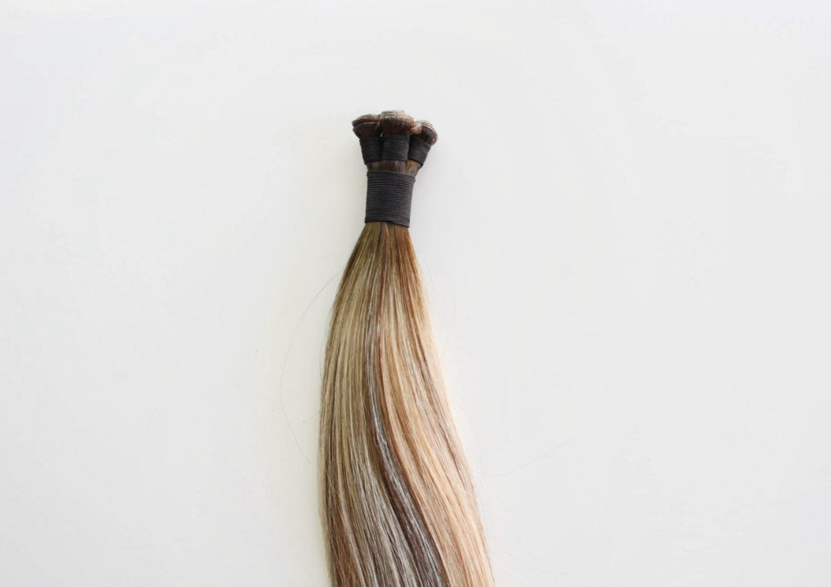 Cocoa Vanilla Streamline Weft